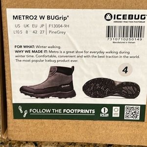 Icebug Metro2 Bugrip studded boots